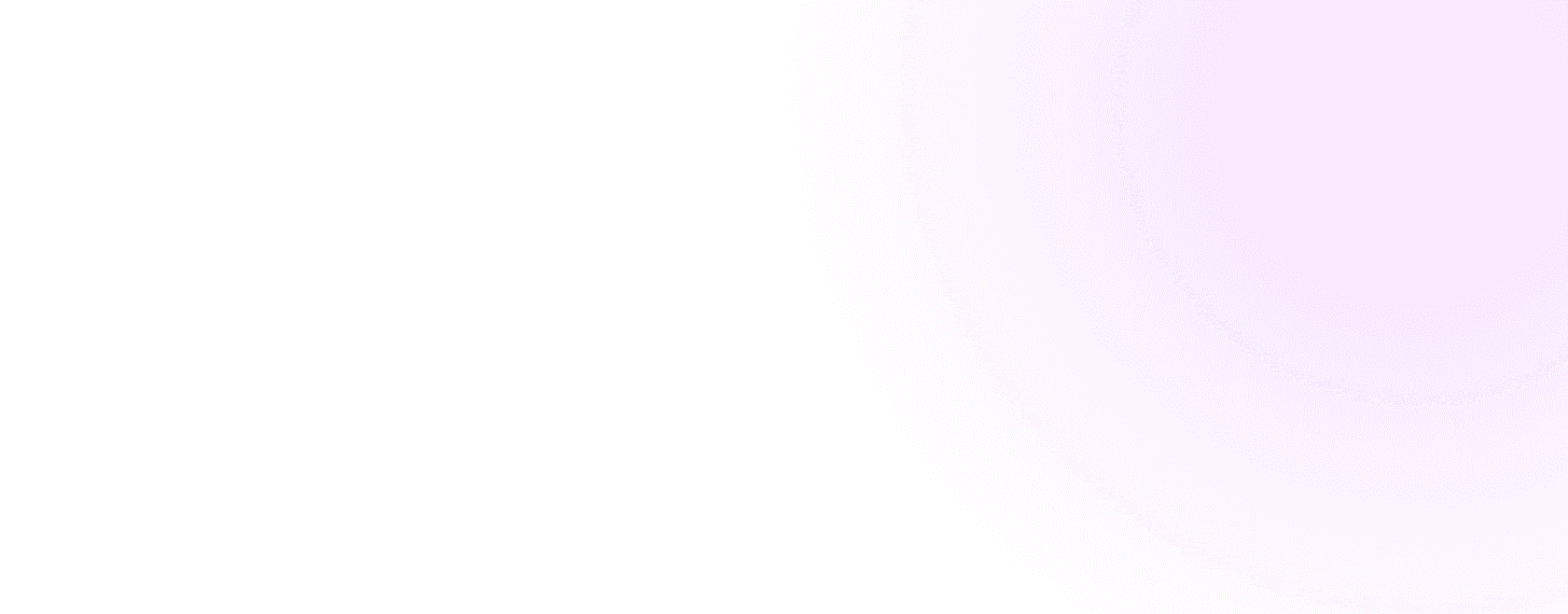 light purple glow